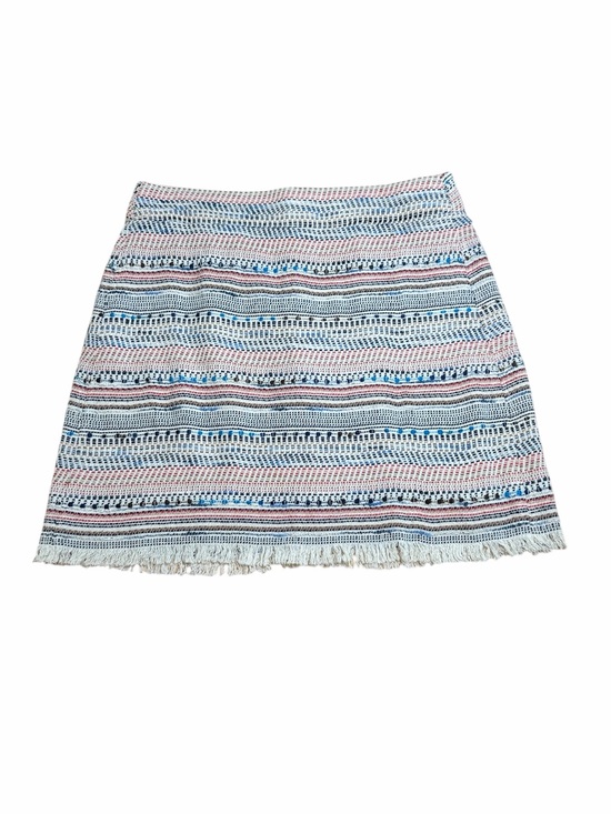 LOFT Dresses & Skirts - LOFT Multicolor Striped A-Line Skirt Size 6